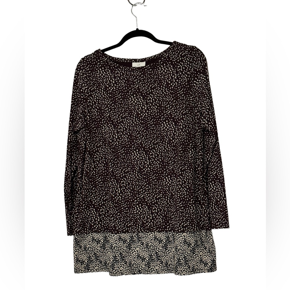 Dark plum tunic size Medium from JJill.